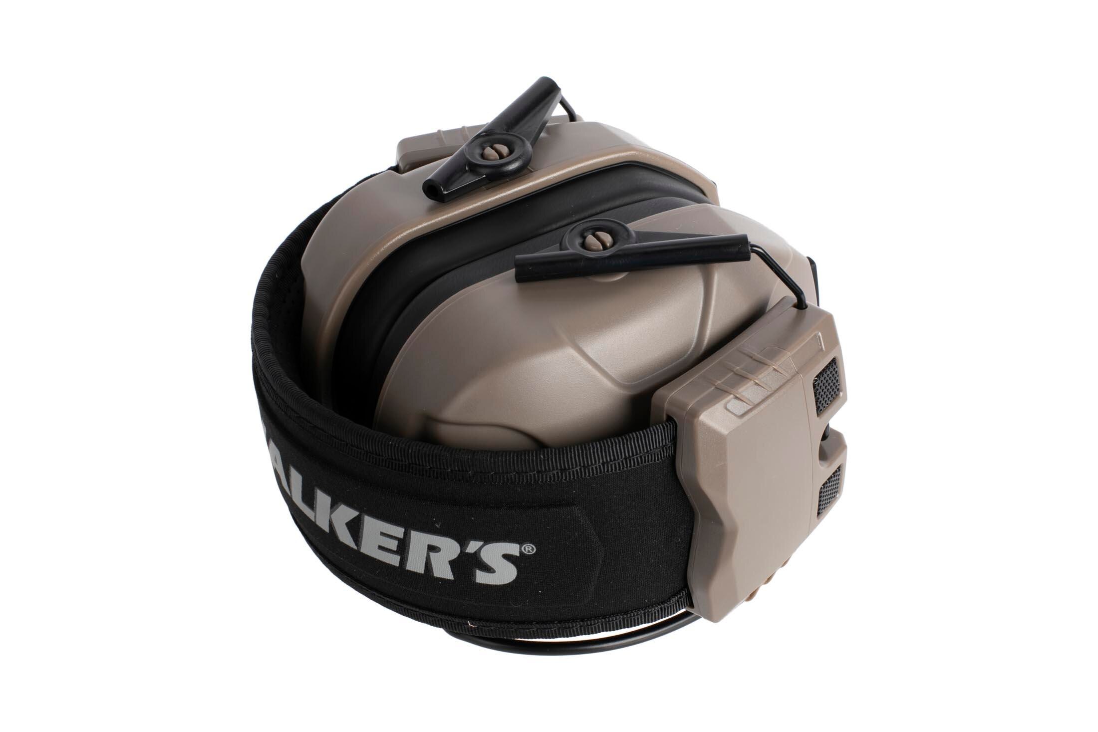 Walker's XCEL Electronic Hearing Protection with Voice Clarity Flat